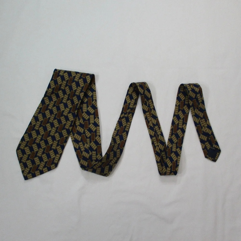 VALENTINO Cravatte Hand Made Tie - Picture 4 of 6